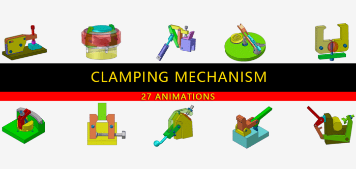 27 Useful Clamping Mechanism Motion Animations - MechStream