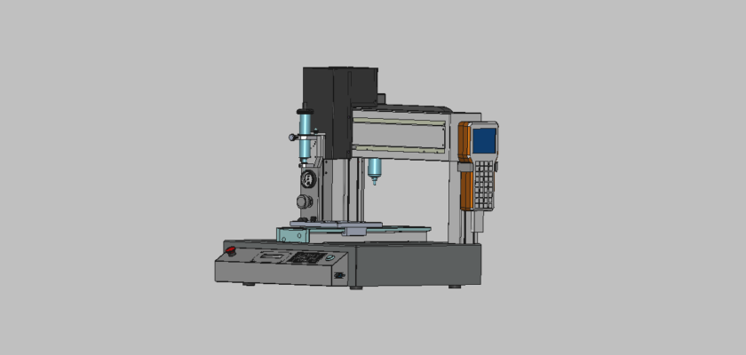 300 Stroke Three-Axis Glue Dispensing Machine Drawing