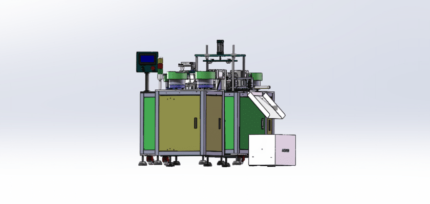 Assembling Machine For Printer Bearing