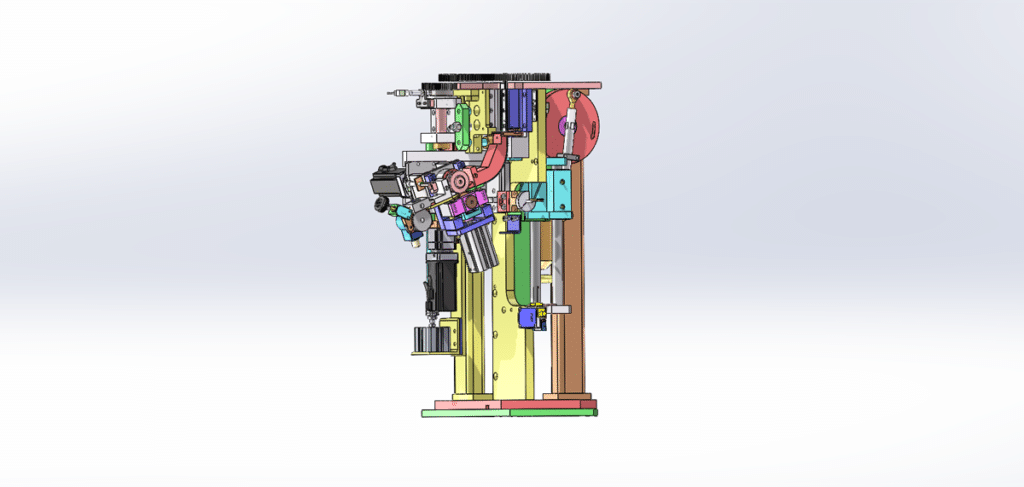 Drawing Automation Machine Part Assembly Machine Drawing - MechStream