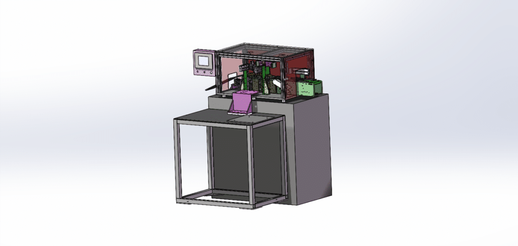 Automatic Assembly Equipment For Latch Drawing - MechStream