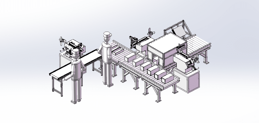 Automatic Assembly Line Equipment Drawing - MechStream
