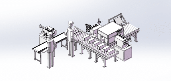 Automatic Assembly Line Equipment Drawing - MechStream