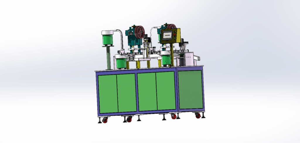 Automatic Assembly Machine Drawing - MechStream