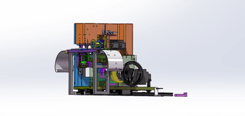 Connector Bending Machine Drawing - MechStream