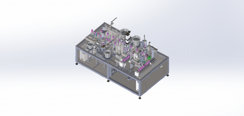 DC Motor Assembly Line