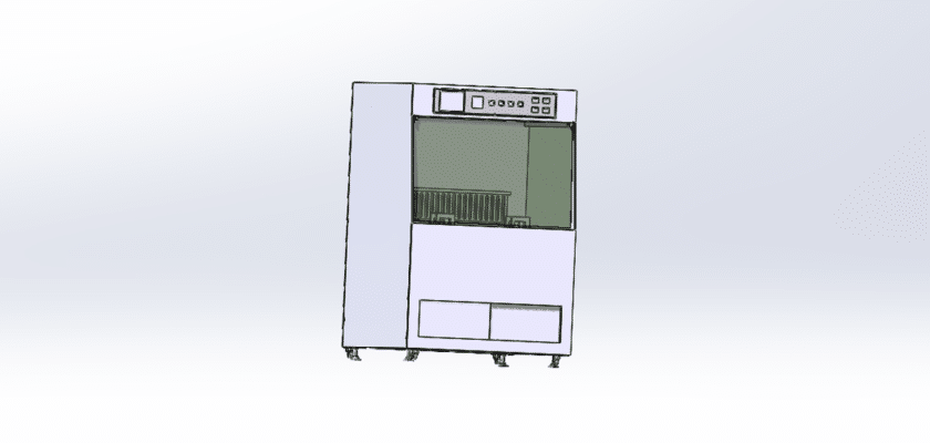 Four-Slot Silicon Wafer Cleaning And Etching Machine