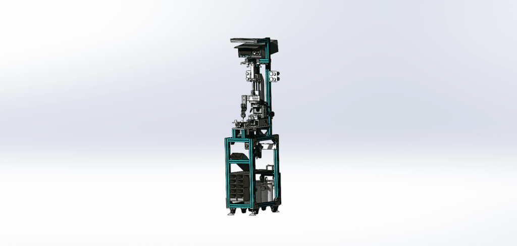 Fully Automatic Glue Coating Machine Drawing - MechStream