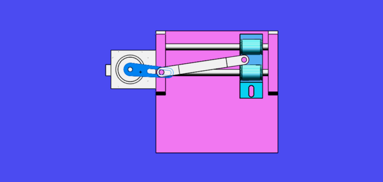 Long Stroke Reciprocating Mechanism With Motor Rotation Connecting ...