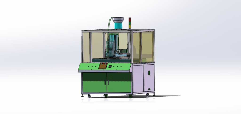 Plastic Hot Melt Nail Embedding Machine Drawing - MechStream