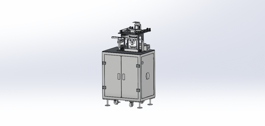 Semi-Automatic Glue Coating Equipment Drawing - MechStream