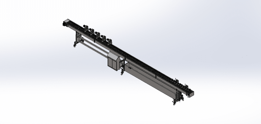 10M Stainless Steel Conveyor Equipment
