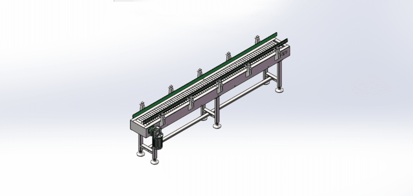 3M Double Top Chain Plate Conveyor
