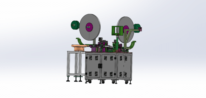 Automatic PIN Insertion Assembly Machine Drawing - MechStream
