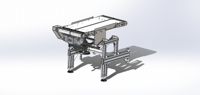 Belt Conveyor Core Structure Model