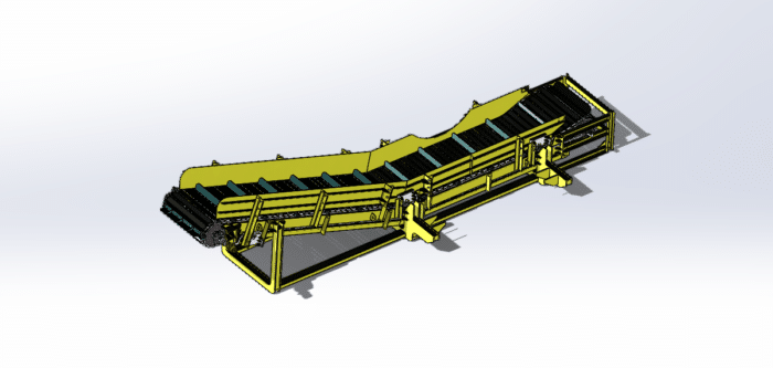 Chain Conveyor Drawing - MechStream