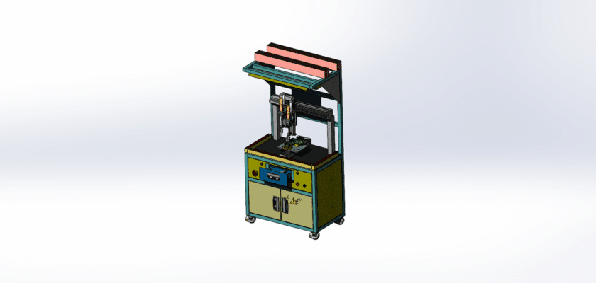 Double Electric Screwdriver Screw Machine