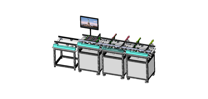 Double-Layer Conveyor Belt Return Docking Station Drawing