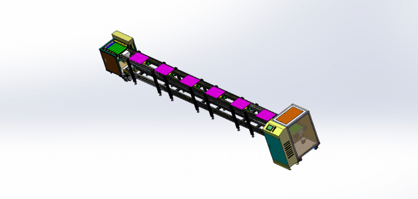 Double-Speed Chain Assembly Line