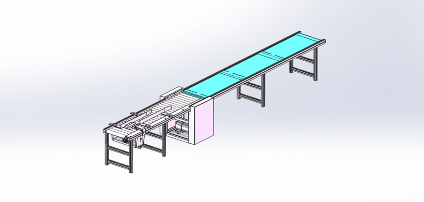 Drum Belt Conveyor Line