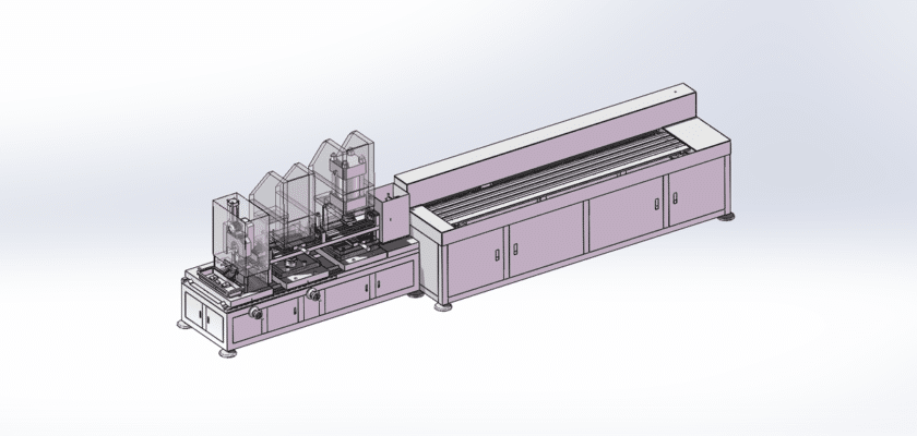 Lock Head Processing Equipment Drawing