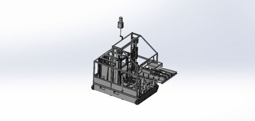 Material Box Conveying Device