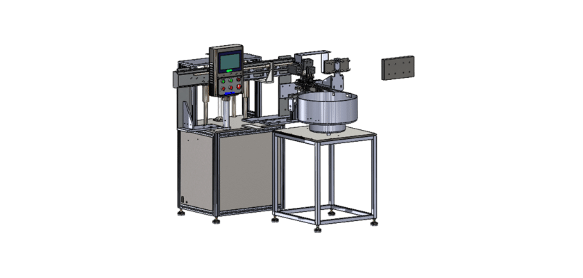 Robot Screw Implantation Machine Drawing