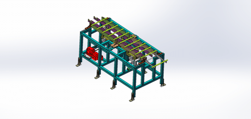 Rocker-Type Stepping Material Channel