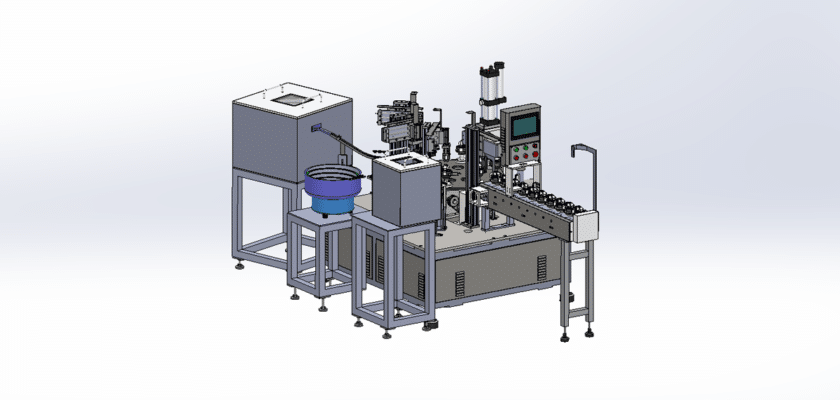 Screw Nut Automatic Assembly Machine Drawing