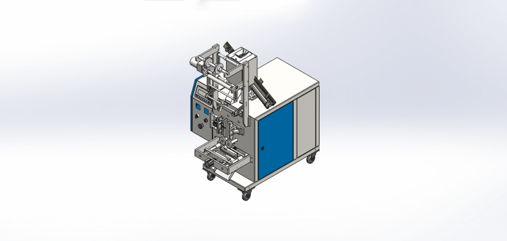 Screw Packaging Machine Drawing - MechStream