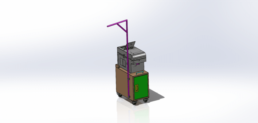 Semi-Automatic Screw Locking Machine