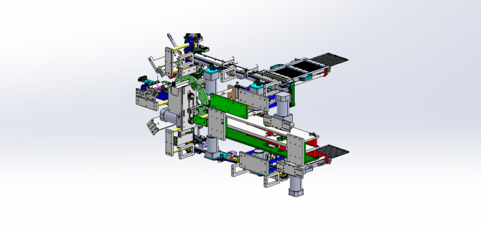 USB Assembly Production Line Equipment Drawing - MechStream
