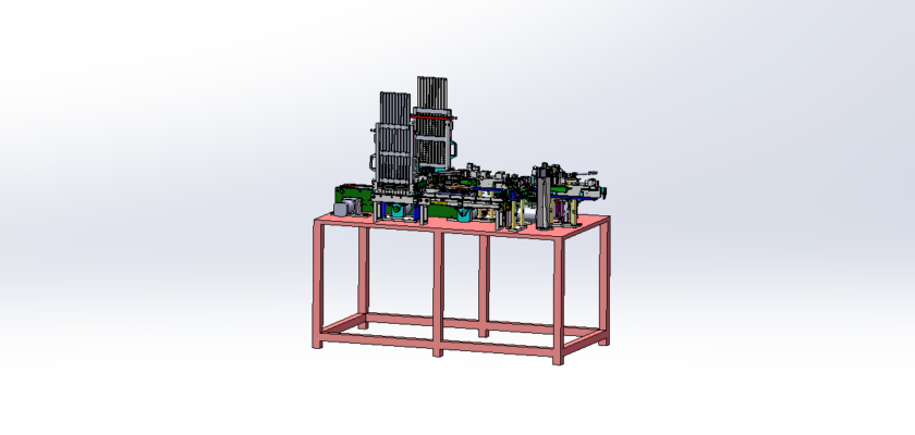 USB Fully Automatic Assembly Machine Drawing