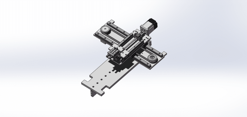 2-Axis Two-Coordinate Pick-And-Place Robot