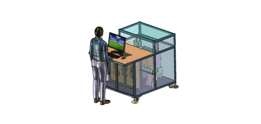 A Non-Standard Detection Equipment Drawing