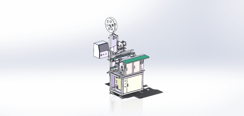 Apple Labeling Machine