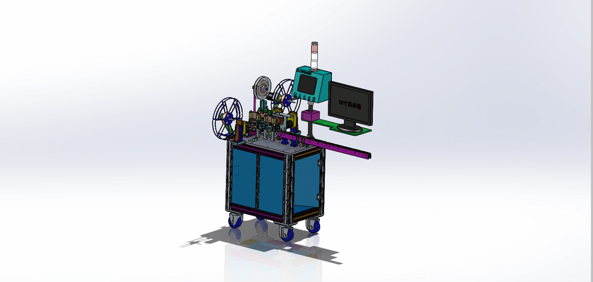 Automatic Detection Packaging Machine Drawing Mechstream