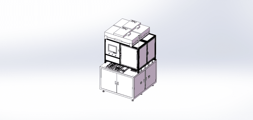 Automatic Film Attaching Machine For Electronic Products