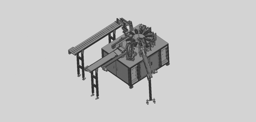 Automatic Test Mold Attaching Machine