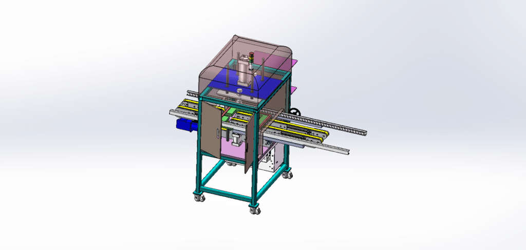 Blister Automatic Packaging Machine Drawing - MechStream