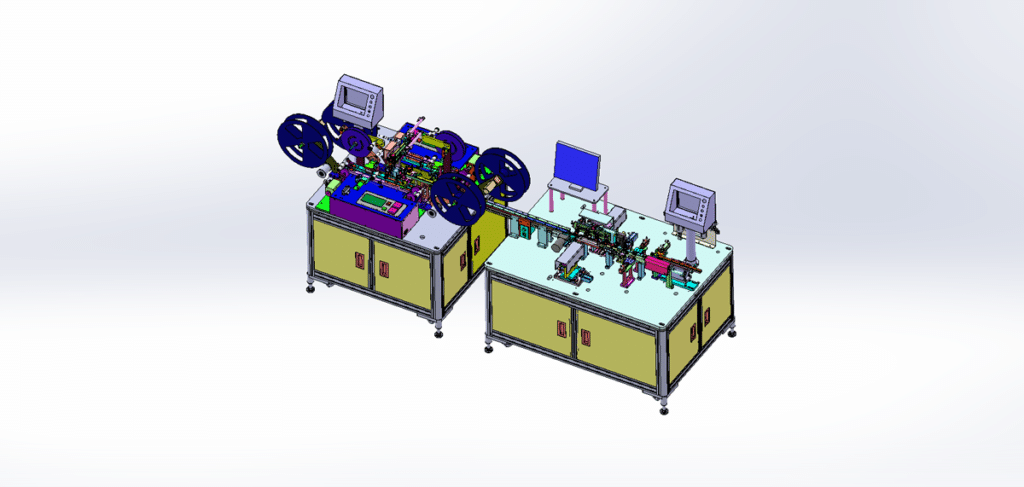 CCD Detection Packaging Machine Drawing - MechStream