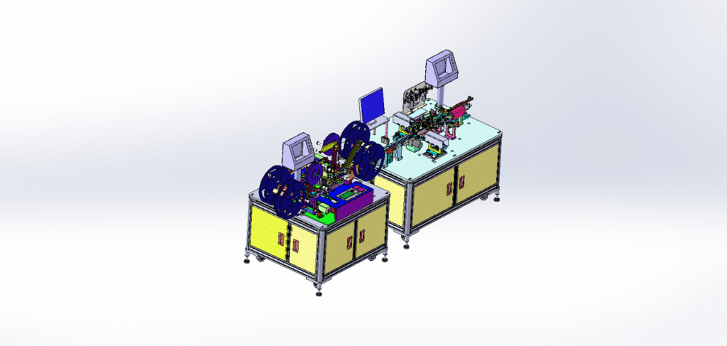 CCD Detection Packaging Machine Drawing - MechStream