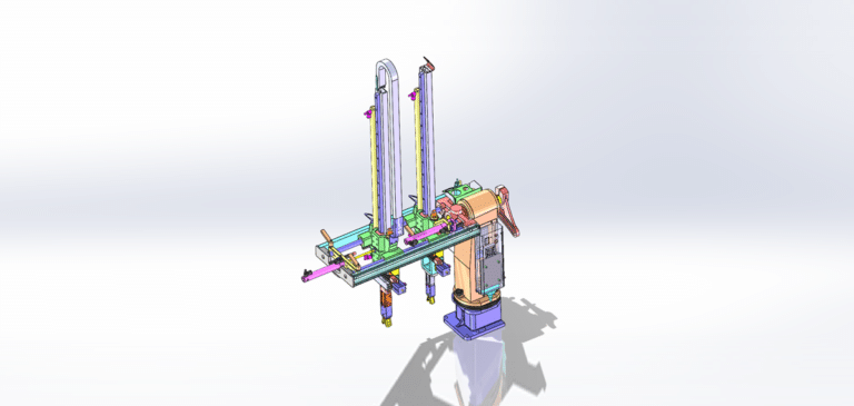 Automatic Loading And Unloading Machine Drawing - MechStream