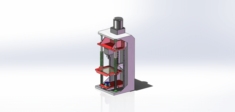 Glass Inspection Machine Drawing - MechStream