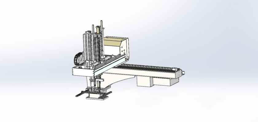 Horizontal Walking Double-Arm Robot