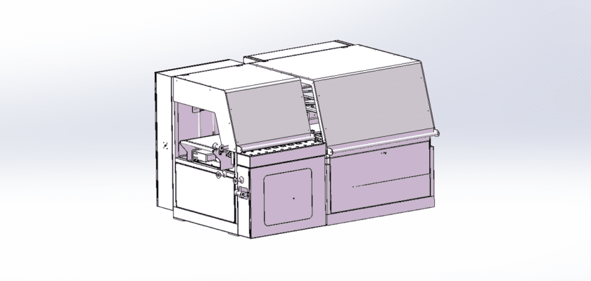 L-Shaped Sealing And Cutting Packaging Machine