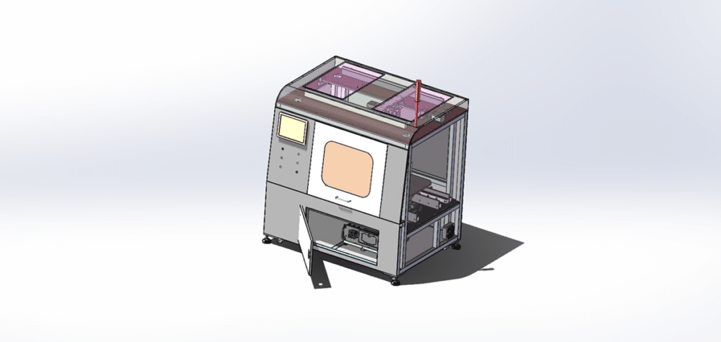 LED Automatic Visual Inspection Equipment Drawing - MechStream