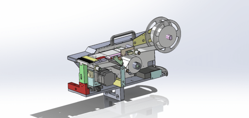 Máquina de etiquetagem