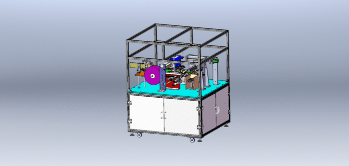 Gluing Packaging Integrated Machine Drawing - MechStream