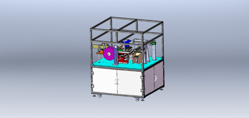 Non-Standard Detection And Gluing Packaging Integrated Machine